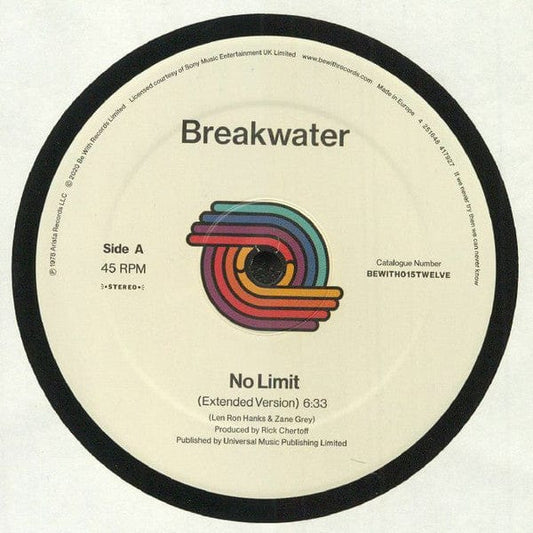 Breakwater - No Limit / Do It Till The Fluid Gets Hot (12") Be With Records Vinyl