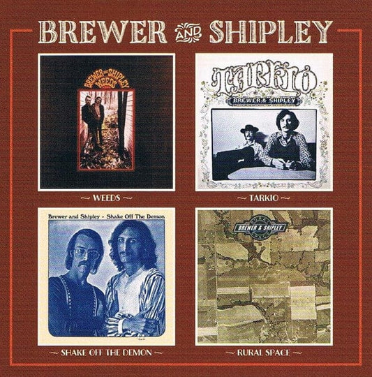 Brewer And Shipley - Weeds / Tarkio / Shake Off The Demon / Rural Space  (2xCD) Floating World CD 0805772627420