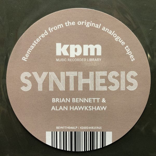 Brian Bennett Alan Hawkshaw – Synthesis (LP, 180g, Be With Records, 2018) Image 5