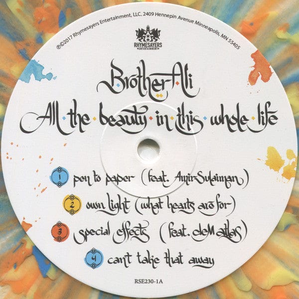 Brother Ali - All The Beauty In This Whole Life (2xLP, Album, Tra) on Rhymesayers Entertainment at Further Records