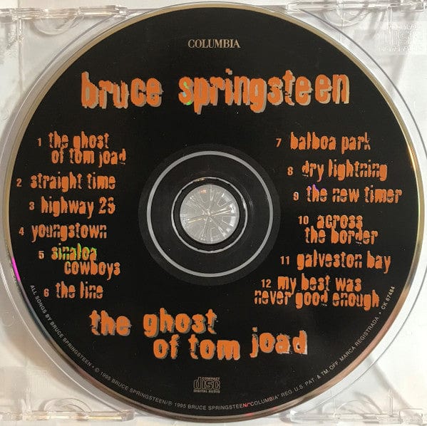 Bruce Springsteen - The Ghost Of Tom Joad (CD) Columbia,Columbia CD 074646748428