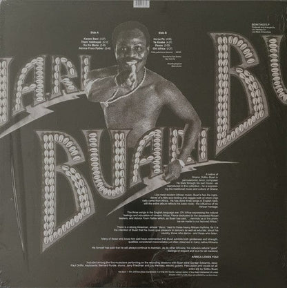 Buari – Buari (LP, 180g, Be With Records, 2018) Back Cover