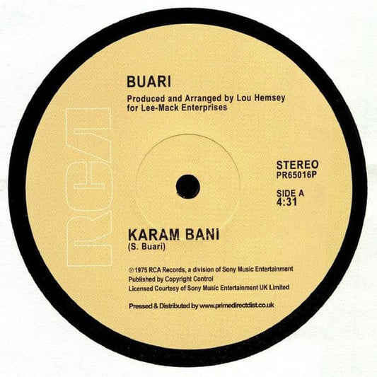 Buari - Karam Bani (12") RCA Victor Vinyl