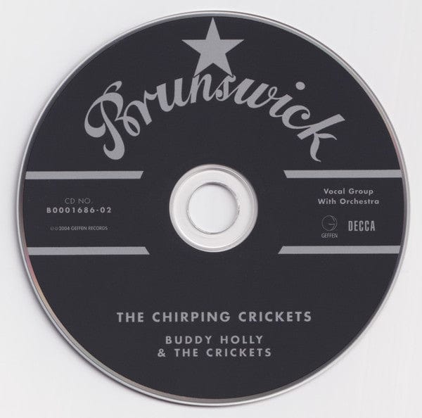 Buddy Holly & The Crickets (2) - The "Chirping" Crickets (CD) Geffen Records,Chronicles,Decca CD 602498613511