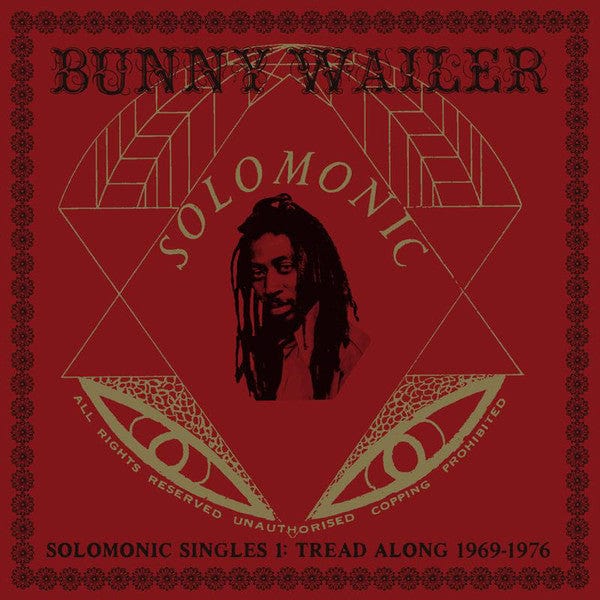 Bunny Wailer - Solomonic Singles 1: Tread Along 1969-1976 (2xLP, Comp, Gat) on Dub Store Records, Solomonic at Further Records