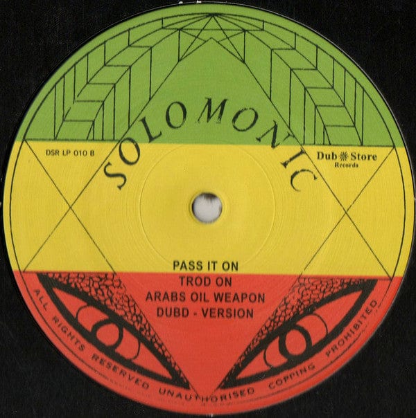 Bunny Wailer - Solomonic Singles 1: Tread Along 1969-1976 (2xLP, Comp, Gat) on Dub Store Records, Solomonic at Further Records