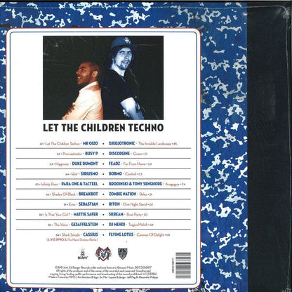 Busy P & DJ Mehdi - Let The Children Techno (2xLP, Comp, Dlx, Ltd, Mixed) Ed Banger Records, Because Music