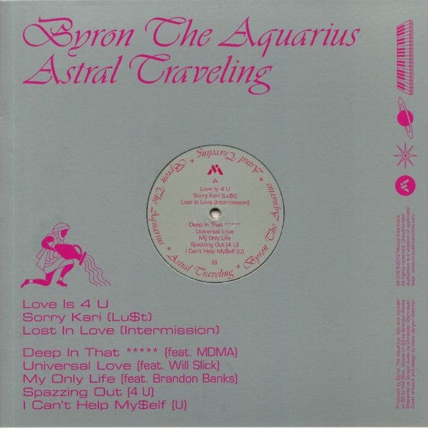 Byron The Aquarius - Astral Traveling (LP) Mutual Intentions Vinyl