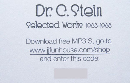 C. Stein - Selected Works 1983-1988 (LP) Jj funhouse,Trumpett Vinyl