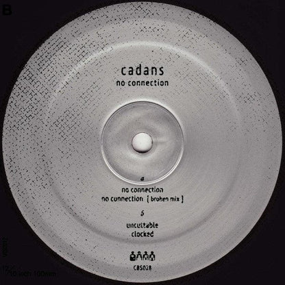 Cadans - No Connection EP (12") Clone Basement Series Vinyl