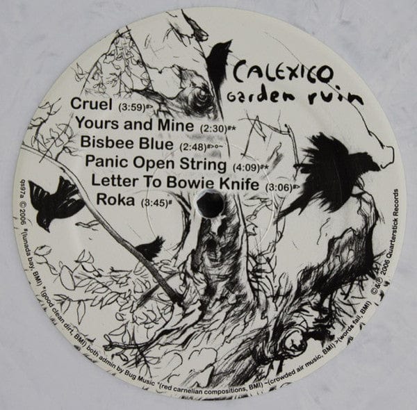 Calexico - Garden Ruin (LP) Quarterstick Records Vinyl 036172009732