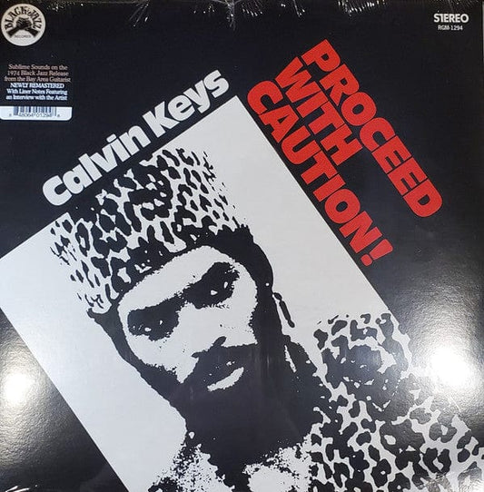 Calvin Keys - Proceed With Caution! (LP) Real Gone Music,Black Jazz Records Vinyl 848064012948