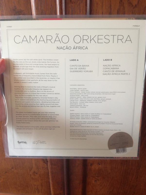 Camarão Orkestra - Nação África (LP) Favorite Recordings Vinyl 3760179355413