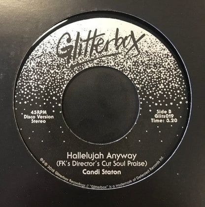 Candi Staton - Hallelujah Anyway (7") Glitterbox Vinyl