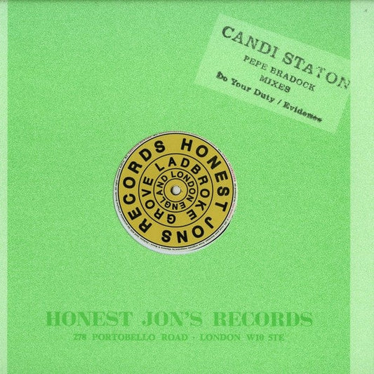 Candi Staton - Pépé Bradock Mixes (12") Honest Jon's Records Vinyl
