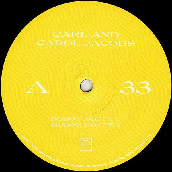 Carl* And Carol Jacobs - Robot Jam (12") Emotional Rescue