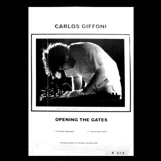 Carlos Giffoni - Opening The Gates (LP, Ltd) UFO Mongo