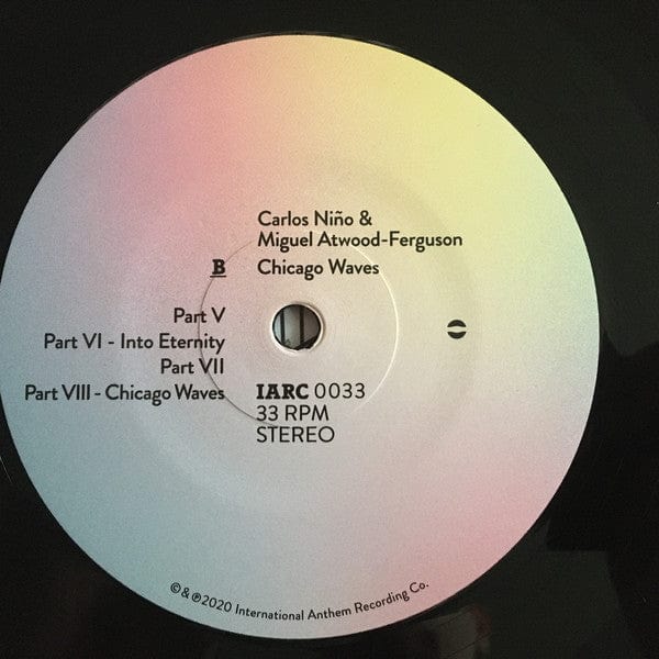 Carlos NiÃ±o & Miguel Atwood-Ferguson - Chicago Waves (LP, Album) International Anthem Recording Company