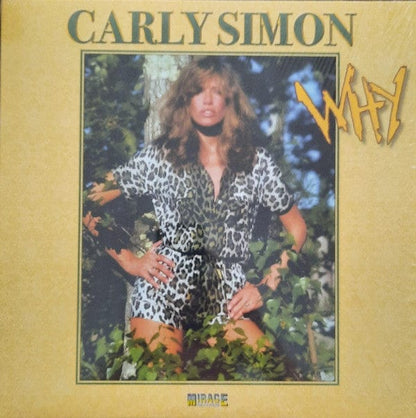 Carly Simon - Why (12") Mirage (2),Unidisc Vinyl 068381182302