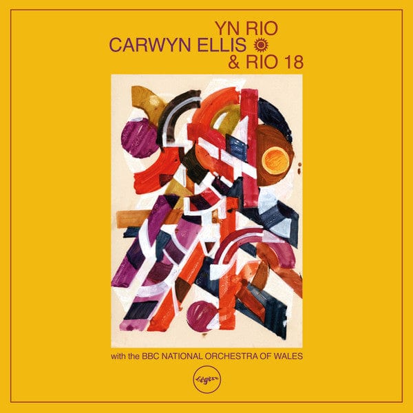 Carwyn Ellis & Rio 18 The BBC National Orchestra Of Wales – Yn Rio (LP, Légère Recordings, 2021) Front Cover