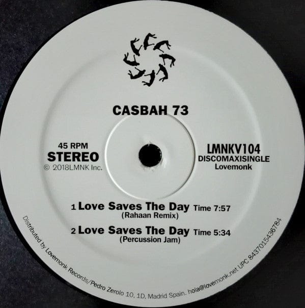 Casbah 73 - Love Saves The Day (12", Maxi) Lovemonk