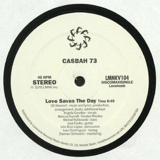 Casbah 73 - Love Saves The Day (12", Maxi) Lovemonk