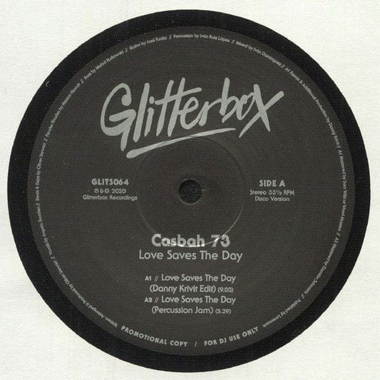 Casbah 73 - Love Saves The Day (12") Glitterbox Vinyl