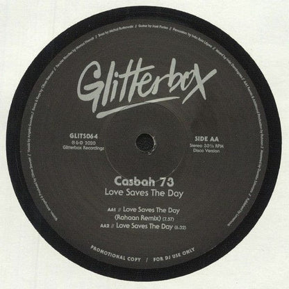 Casbah 73 - Love Saves The Day (12") Glitterbox Vinyl