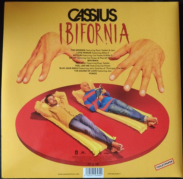 Cassius - Ibifornia (2xLP, Album + CD, Album) on Because Music at Further Records