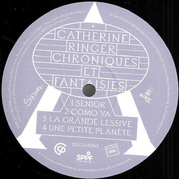 Catherine Ringer - Chroniques Et Fantaisies (2xLP, Album + CD, Album) Because Music, Because Music