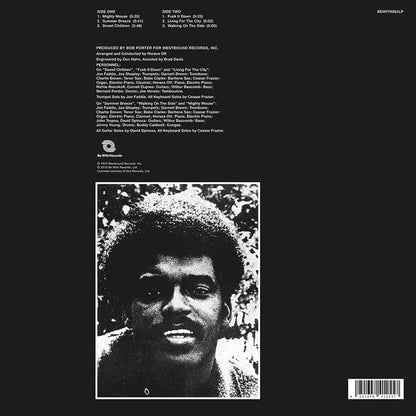 Ceasar Frazier – 75 (LP, 140g, Be With Records, 2019) Back Cover