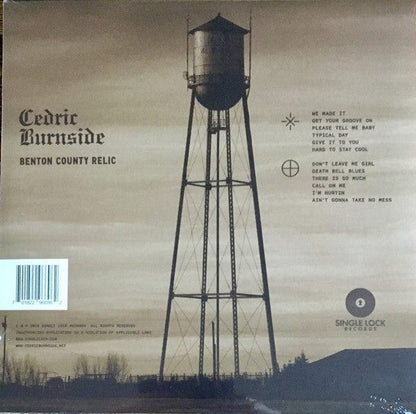 Cedric Burnside - Benton County Relic (LP) Single Lock Records Vinyl 701822966962