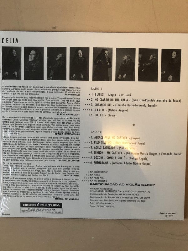 Célia (2) - Célia (LP) Mr Bongo Vinyl 7119691257617