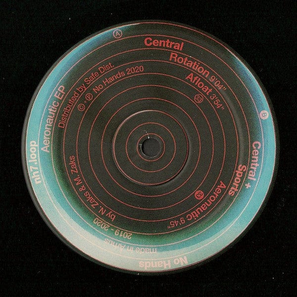 Central (7) - Aeronautic EP (12") No Hands Vinyl