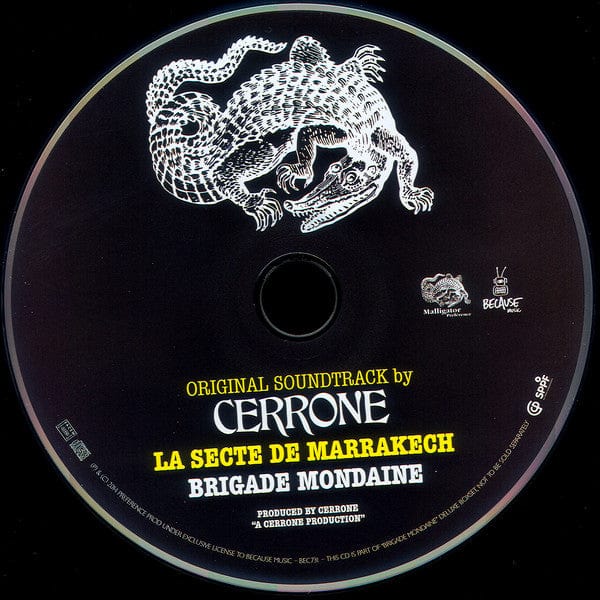 Cerrone - Brigade Mondaine (Original Soundtracks) (3xLP) Because Music Vinyl 5060281619211