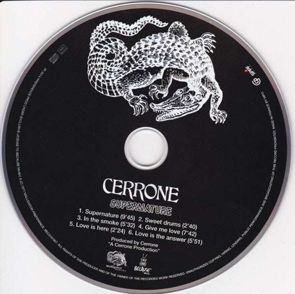 Cerrone - Cerrone 3 - Supernature (LP) Malligator,Because Music Vinyl 5060281619082