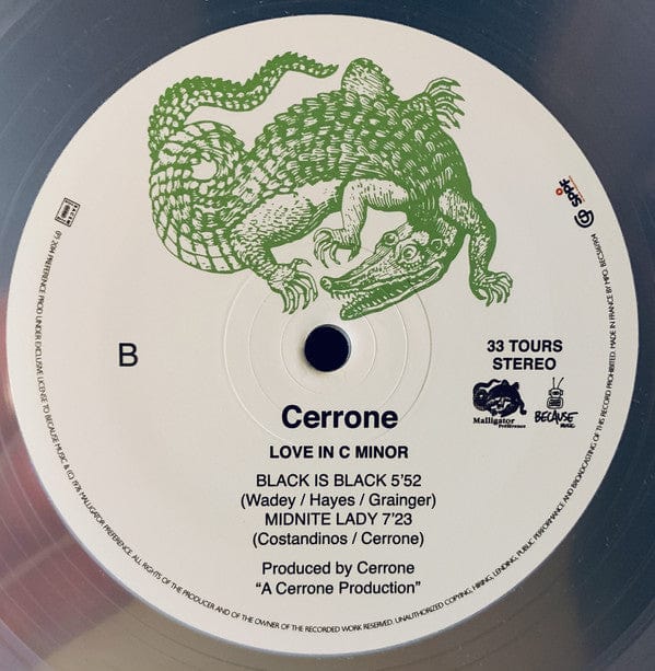 Cerrone - Love In C Minor (LP, Album, RE, RM, Cle + CD, Album, RE) on Because Music at Further Records