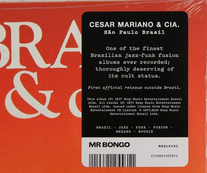 Cesar Mariano & Cia. - São Paulo • Brasil (LP, Album, RE) on Mr Bongo at Further Records