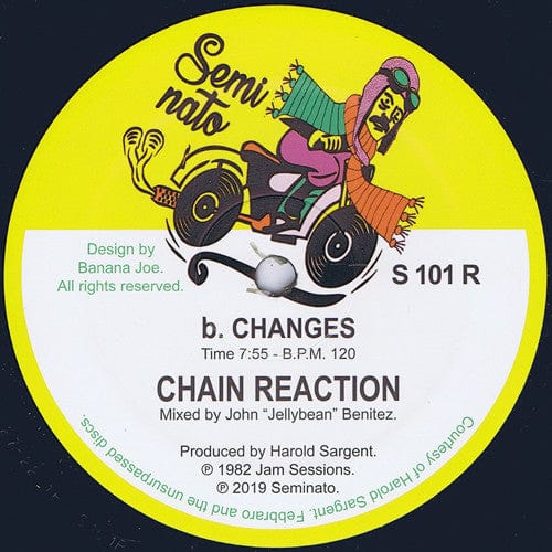 Chain Reaction - Sweet Lady (Dance With Me) (12") Seminato Vinyl