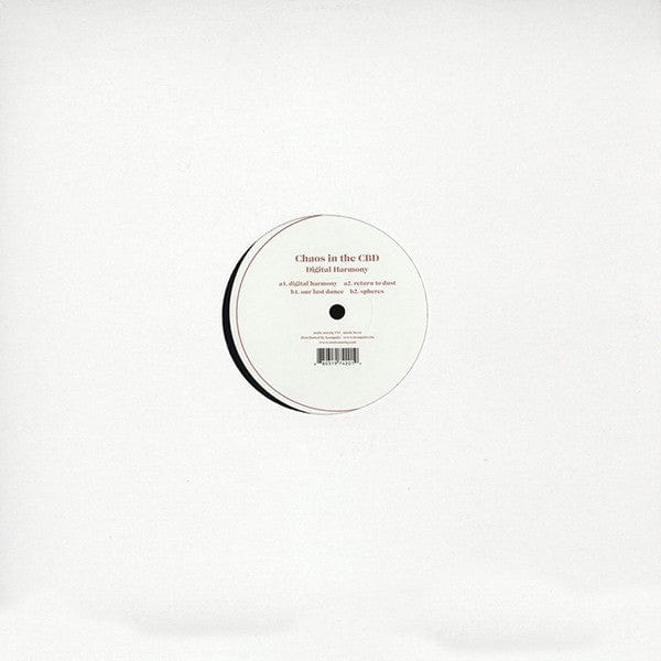 Chaos In The Cbd - Digital Harmony (12") Mule Musiq Vinyl 880319742019