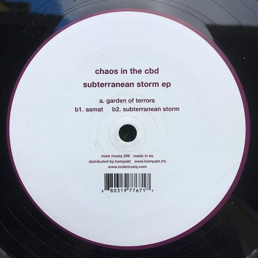 Chaos In The Cbd - Subterranean Storm EP (12") Mule Musiq Vinyl 880319776717