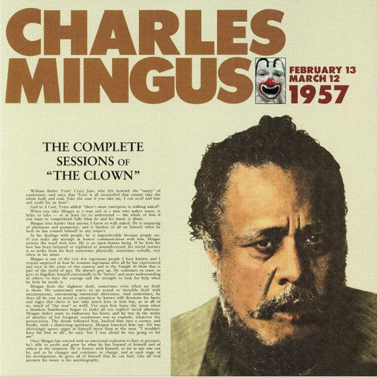 Charles Mingus, The Charles Mingus Jazz Workshop* - The Complete Session Of "The Clown" February 13 - March 12, 1957 (LP, Album, Ltd, RE, RM) Wax Love Records