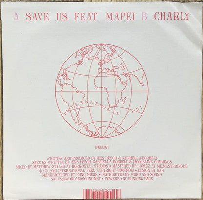 Charlie Charlie (3) - Save Us / Charly (7") International Feel Recordings Vinyl 4251804125017