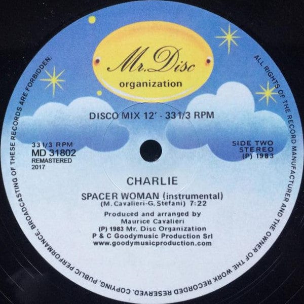 Charlie - Spacer Woman (12", Num, RM, RP) on Mr. Disc Organization at Further Records