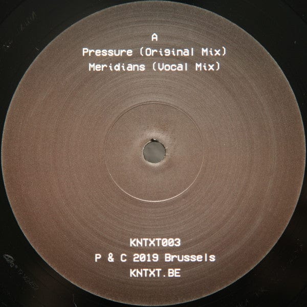 Charlotte De Witte - Pressure EP (12") KNTXT Vinyl