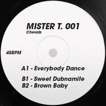 Chevals - Mister T. 001 (12", EP) Mister T. Records