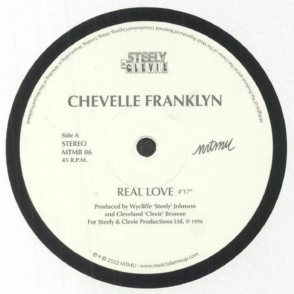 Chevelle Franklyn, Pam Hall - Real Love / Never Stop  (12") MTMU Vinyl