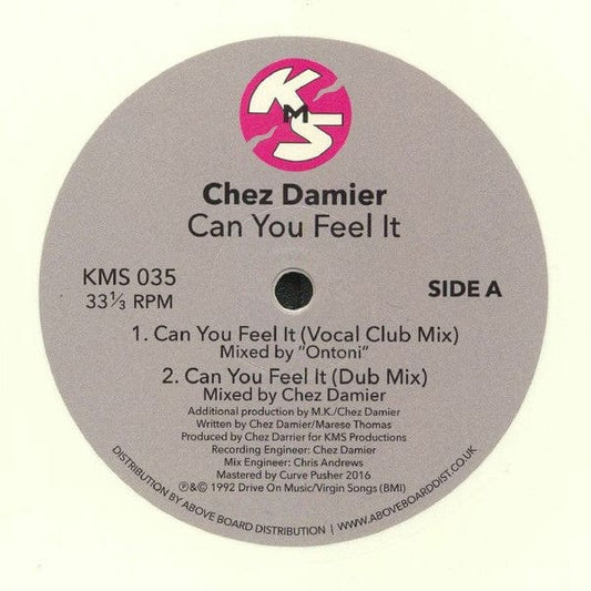 Chez Damier - Can You Feel It  (12") KMS Vinyl KMS035ALawrie@CurvePusherBG5464701A1