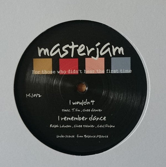 Chez Damier - Untitled on Masterjam at Further Records