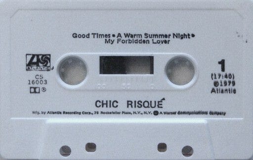 Chic - Risqué on Atlantic at Further Records